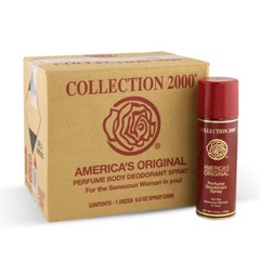 12 Pack – Collection 2000 Women’s Body Spray Deodorant 5.5oz/156g