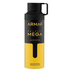 Armaf Odyssey Mega Limited Edition Body Spray for Men 6.8 oz / 200 ml – New