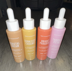 spa•scentials Hydrating Body Perfume Oil 4 Pack 3.2 fl oz