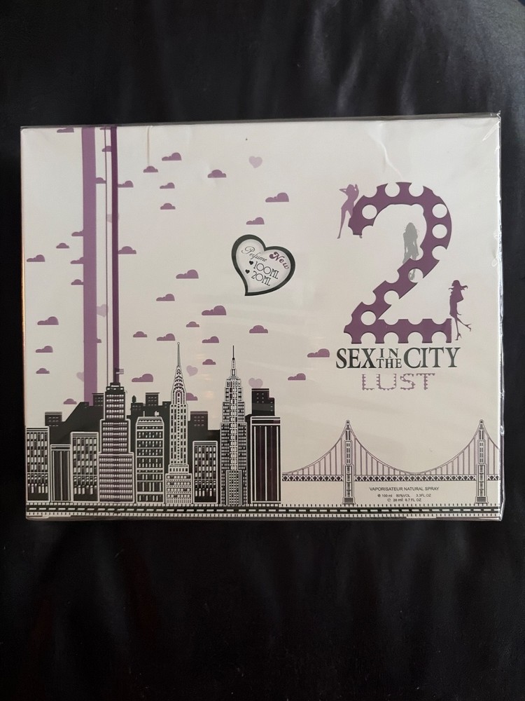 Sex In The City 2 Lust Perfume Gift Set 100ml + 20ml EDP New Factory Sealed