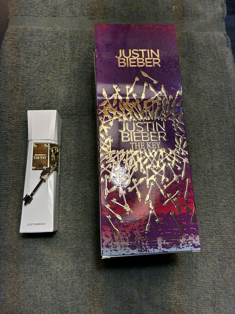 Justin Bieber The Key Eau de Parfum Spray Regular Size 3.4 fl oz Citrus