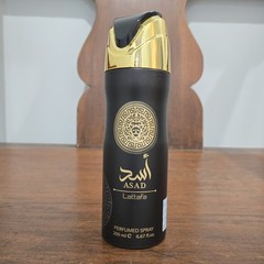 Lattafa Asad Perfumed Spray 200ml 6.67 fl.oz Coumarin Citronellol Ozone Friendly