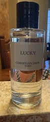 Dior LUCKY EAU DE PARFUM Ltd Edition Holiday Presentation PARTIAL BOTTLE 120ml