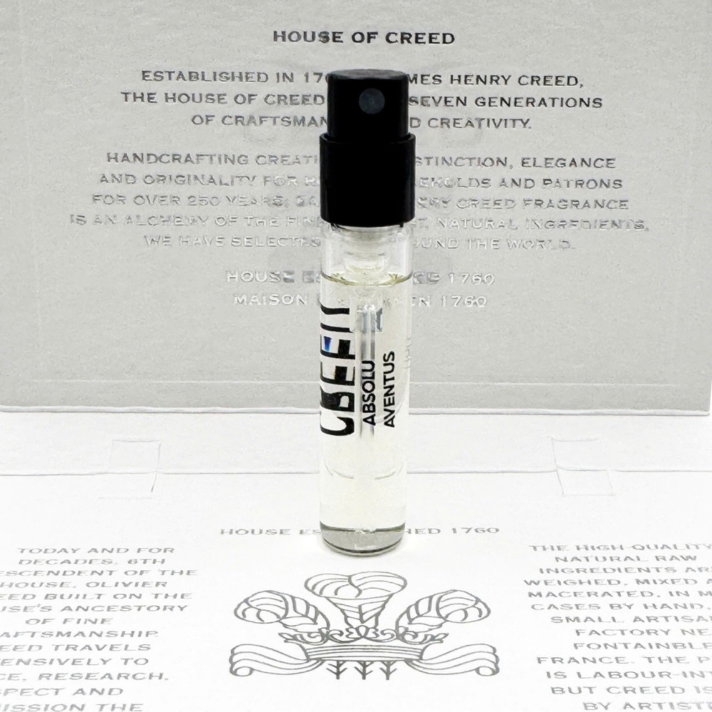 Creed Aventus Absolu Cologne For Men EDP Sample Spray .07 / 2ml New in Card🏷️