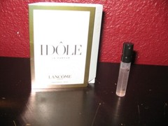 LANCOME IDOLE LE PARFUM PARFUM FOR WOMEN 0.04 OZ / 1.2 ML New SAMPLE w/card