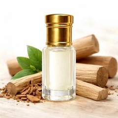 10 ml Natural Chandan Sandal Fragrance ATTAR/ ITTAR Perfume Oil hindu puja F/S