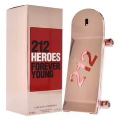 212 Heroes Forever Young by Carolina Herrera 2.7 oz EDP Perfume Women New In Box