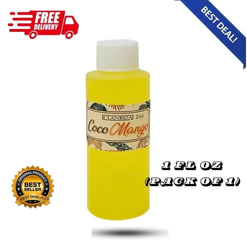 Coco Mango Body Oil – Tropical, Long-Lasting & Scented Essential Perfume Oil