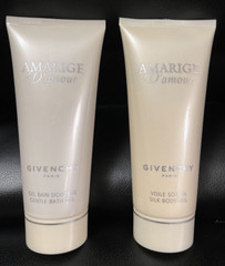 Amarige D’Amour By Givenchy Silk Body Veil & Gentle Bath Gel 3.3oz/100 ml NEW!