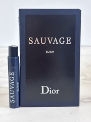 1 Sample Vial SAUVAGE ELIXIR by CHRISTIAN DIOR for Men 0.03 Oz PARFUM CONCENTRE