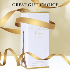 Mon Amour Paris for Women Eau De Parfum – Floral & Fruity – Ylang-Ylang, Dama…