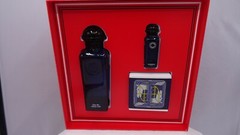 Hermes Eau de Citron Noir 3 Pc Set EDC 3.3 oz ,0.25 oz Travel, 1.7 oz Soap
