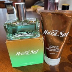 Avon Mark Ibiza Sol Instant Vacation Women Mist After Sun Body Balm Fragrance