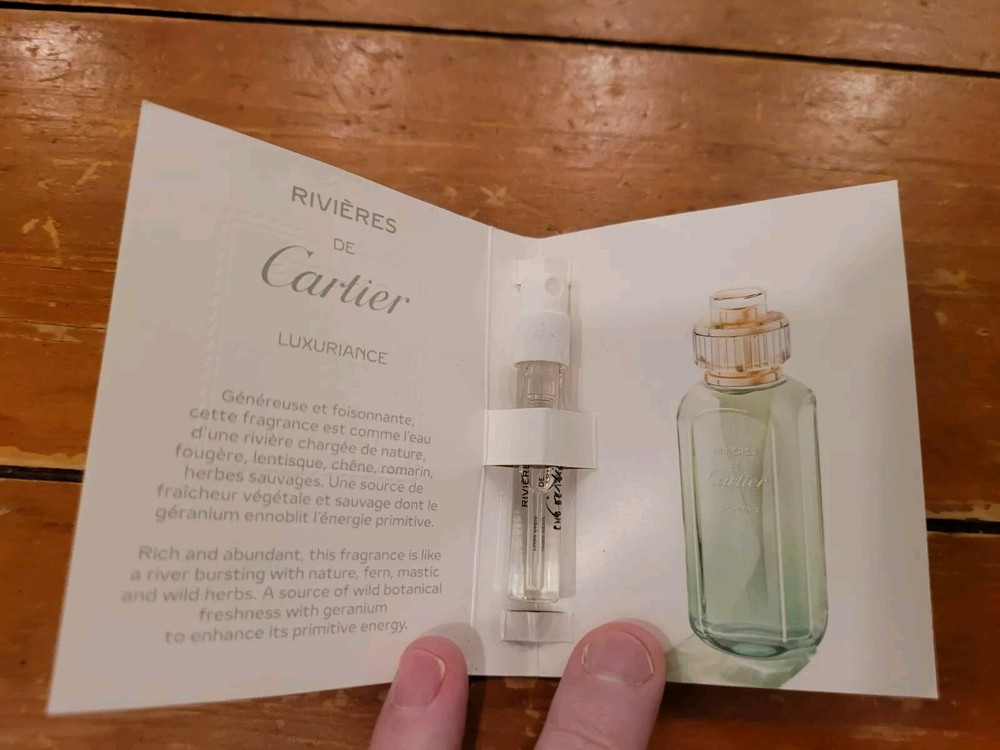 Rivieres De Cartier Luxuriance 0.05 Fl Oz 1.5 Ml Perfume Spray Eau De Toilette