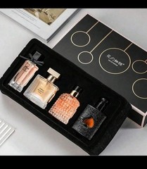 JEAN MISS 3/4 Piece Unisex Perfume Gift Boxes: High-Quality, Portable