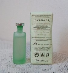 BVLGARI Eau Parfumee Au The Vert 80 Cologne 0.17 fl. oz. / 5 ml New In Box