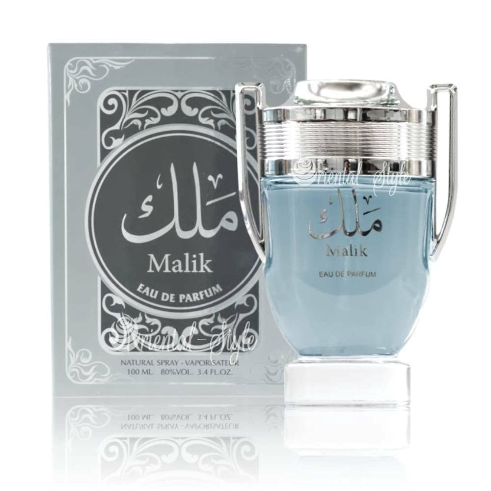 Ard Al Zaafaran Malik Eau De Parfum Spray for 3.4 Fl Oz (Pack of 1), Blue