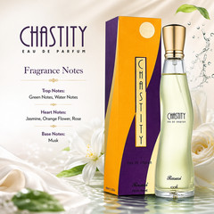 Rasasi Chastity For Women EDP 100ml 3.4oz Floral Aquatic Long Lasting Perfume