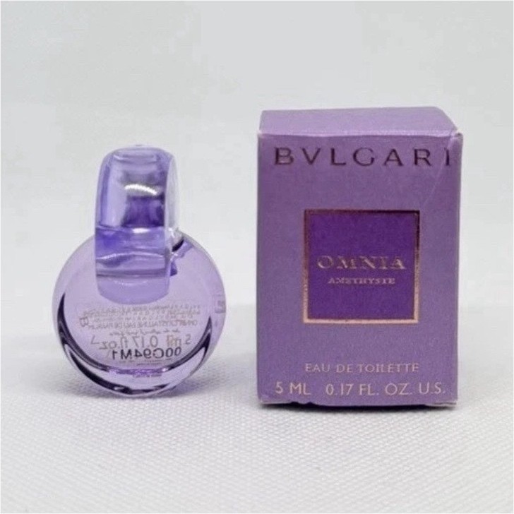 Bvlgari Omnia Amethyste Eau de Toilette Spray Sample Size 0.17 fl oz