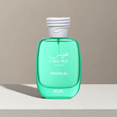 Rasasi Hawas Tropical Eau De Parfum Spray for Men, 3.4 Ounce/100ml.