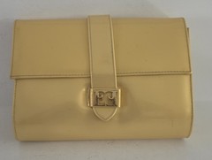 Escada En Fleurs 3-pc Set 1.7 FL OZ EDT Spray Body Veil Gold Clutch NIB AS SHOWN