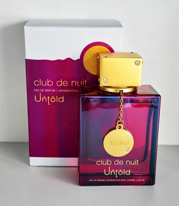 Club de nuit UNTOLD 105ml/3.6oz Eau de Parfum Unisex Spray New Sealed