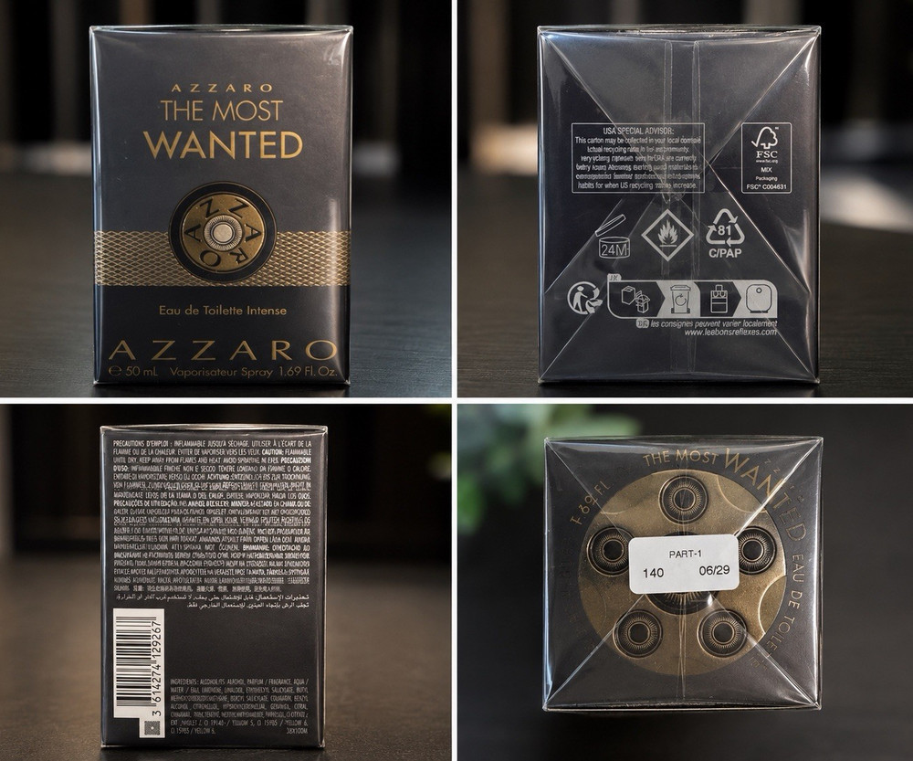 Azzaro The Most Wanted Eau de Toilette Intense Spray 1.69 fl oz Lavender