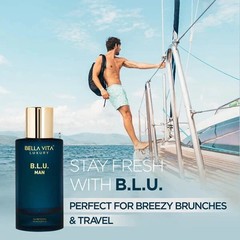 Bella Vita Luxury COLLECTION (BLU Man) EAU DE Perfume Long Lasting (100 ml)