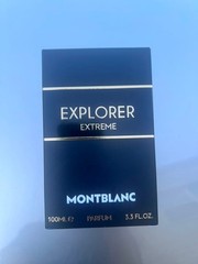 MONT BLANC EXPLORER EXTREME PARFUM 3.3 OZ / 100 ML FOR MEN (NIB) FREE SHIPPING