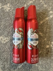 Old Spice Wolfthorn Deodorant Body Spray 24HR Freshness Perfume 140ML Set Of 2
