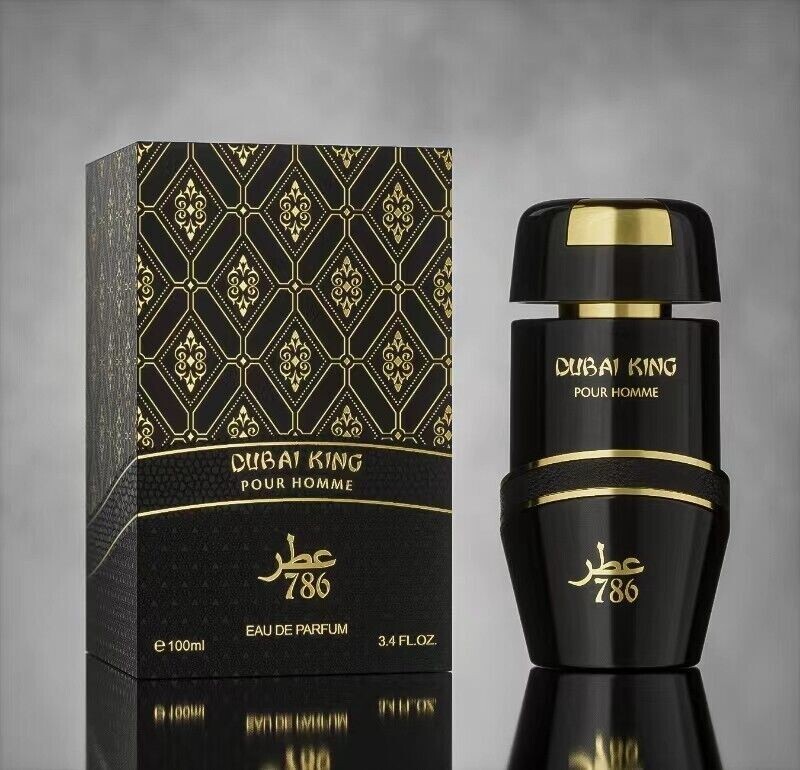 786 Dubai King Eau de Parfum for Men 3.4 oz EDP Spray | Bold & Luxurious Scent