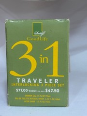 davidoff goodlife 3 in 1 1.35 fl oz 2.5 fl oz shower gel 2.5 fl oz after shave
