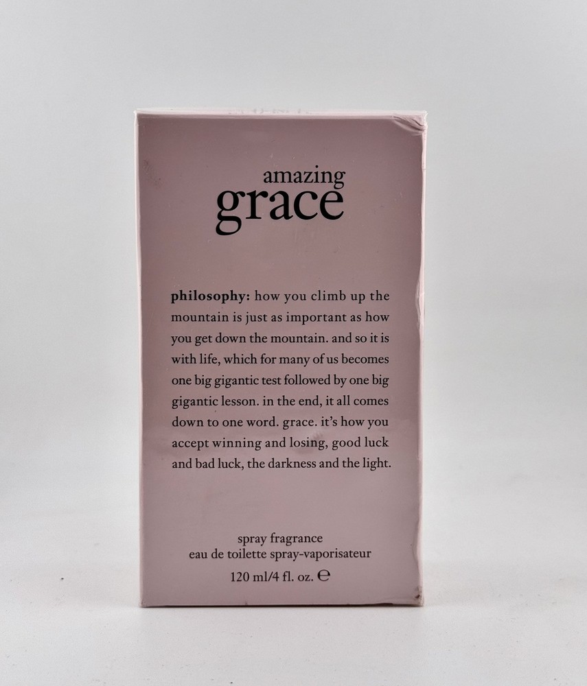 Philosophy Amazing Grace Eau De Toilette Spray 4 Fl. OZ SEALED