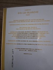 DIS LUI BLANCHE PERFUME FOR WOMEN 3.4 OZ (100 ML) BRAND NEW 100% ORIGINAL