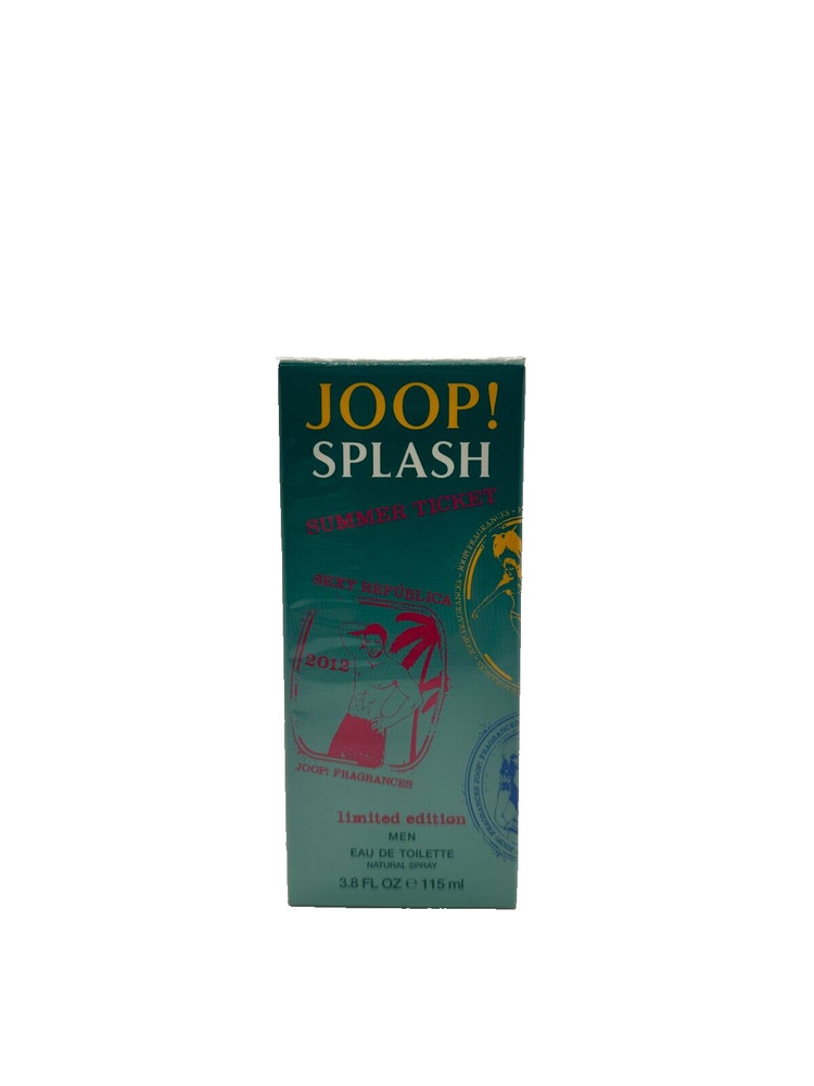 Joop! Splash Summer Ticket LIMITED EDITION Men EDT 3.8 Fl. Oz.