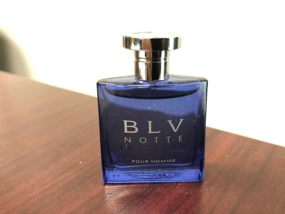 BLV NOTTE POUR HOMME by BVLGARI 0.17 oz / 5 ML Eau De Toilette Miniature No Box