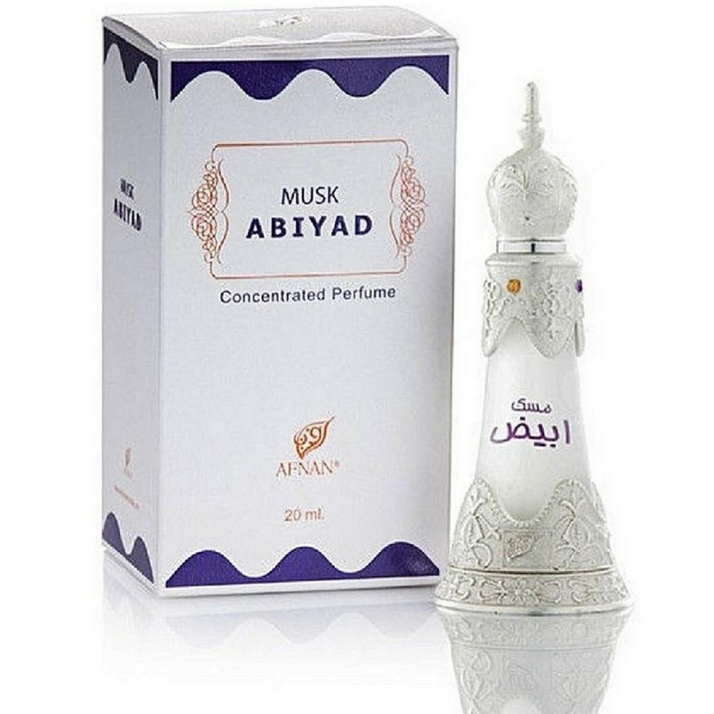 Afnan Musk Abiyad Concentrated Perfume Oil Free Shipping 20 ML