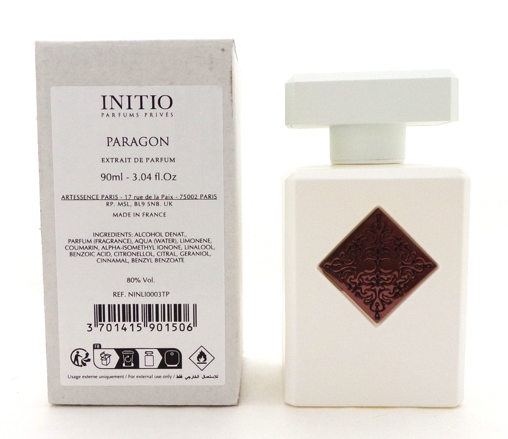 INITIO PARAGON Extrait De Parfum Spray 3.04 oz./ 90 ml. Unisex New TESTER w/Cap