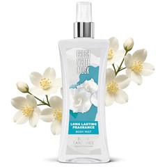 Pack 2 Body Fantasies Signature Fragrance Body Spray, Fresh White Musk, 8 fl oz