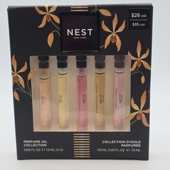 NEST New York Mini Perfume Oil Discovery Set 0.25 fl oz Total NIB Fast Shipping