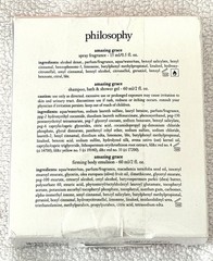 Philosophy Go With Amazing Grace 3 Pc Gift Set Macy’s Exclusive Discontinued HTF