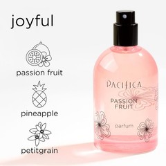 Pacifica Passion Fruit Perfume 2oz – Tropical Fruity Floral Clean Scent Vegan