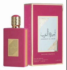Lattafa Ameerat Al Arab Sugar Crown Eau de Parfum Spray 3.4 fl oz Regular Size