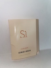 Giorgio Armani Si Fragrance Sample. NEW Beautiful Fragrance
