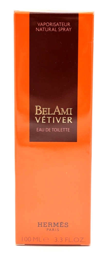 Hermes Bel Ami Vetiver EDT 100ml / 3.3 oz Sealed Authentic & Fast Finescents!