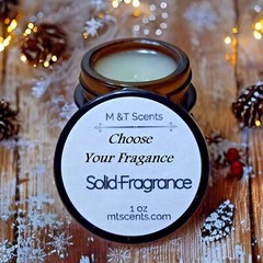 SOLID FRAGRANCE Handcrafted, all-natural, many Unisex SCENTS TO CHOOSE 1 OZ