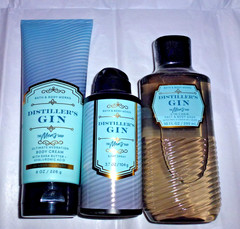 Bath & Body Works DISTILLER’S GIN Men’s Collection Spray, Wash, Cream- All 3 NEW