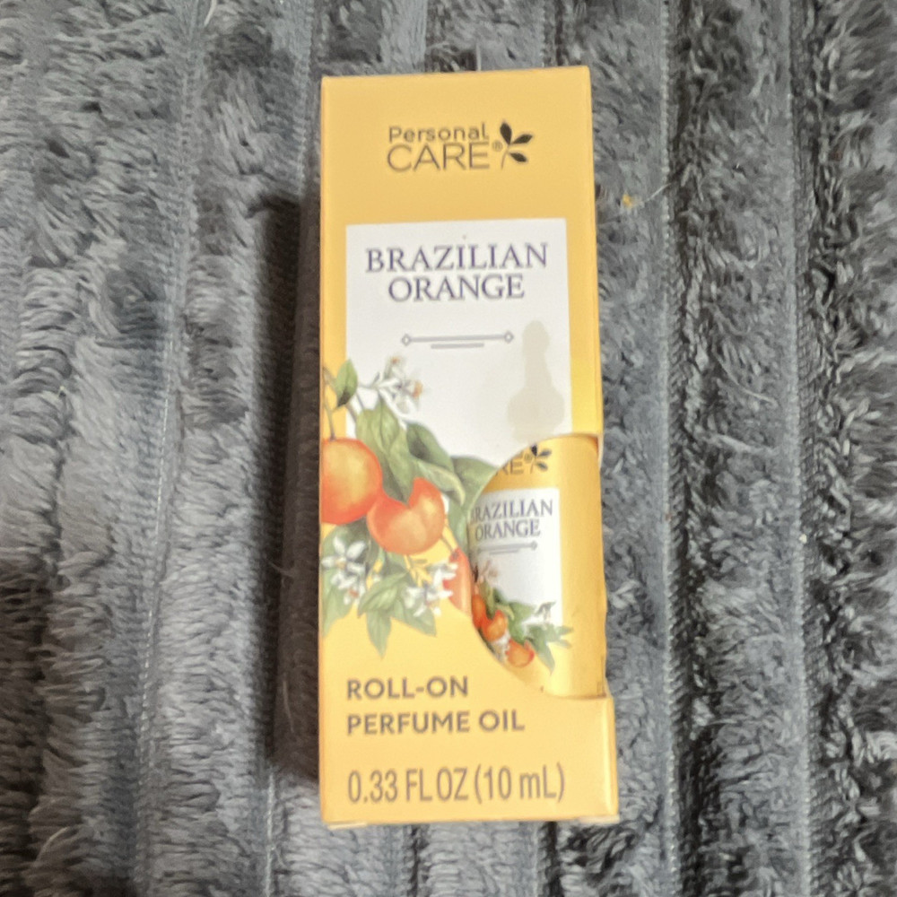 Personal Care Brazilian Orange Perfume Oil Rollerball Travel Size 0.33 fl oz