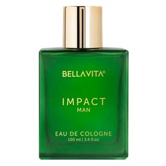 Bella Vita impact Man Eau De Cologne 100ml Long Lasting Fresh Perfume for Men