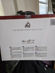 Lattafa Unisex Ana Abiyedh Rouge 3pcs EDP Gift Set Fragrances 6290362340270